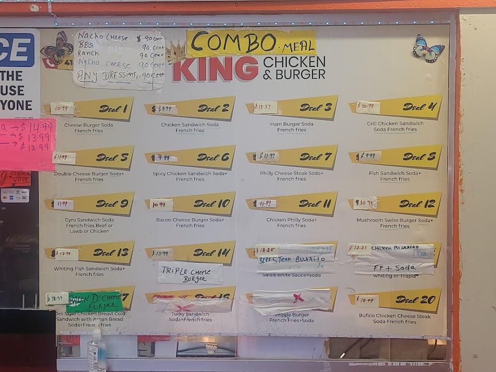 King Chicken and Burger Menu image 4